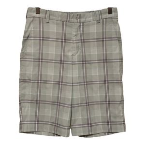 Nike Golf Men's Dry-Fit Plaid Shorts Size 30 M